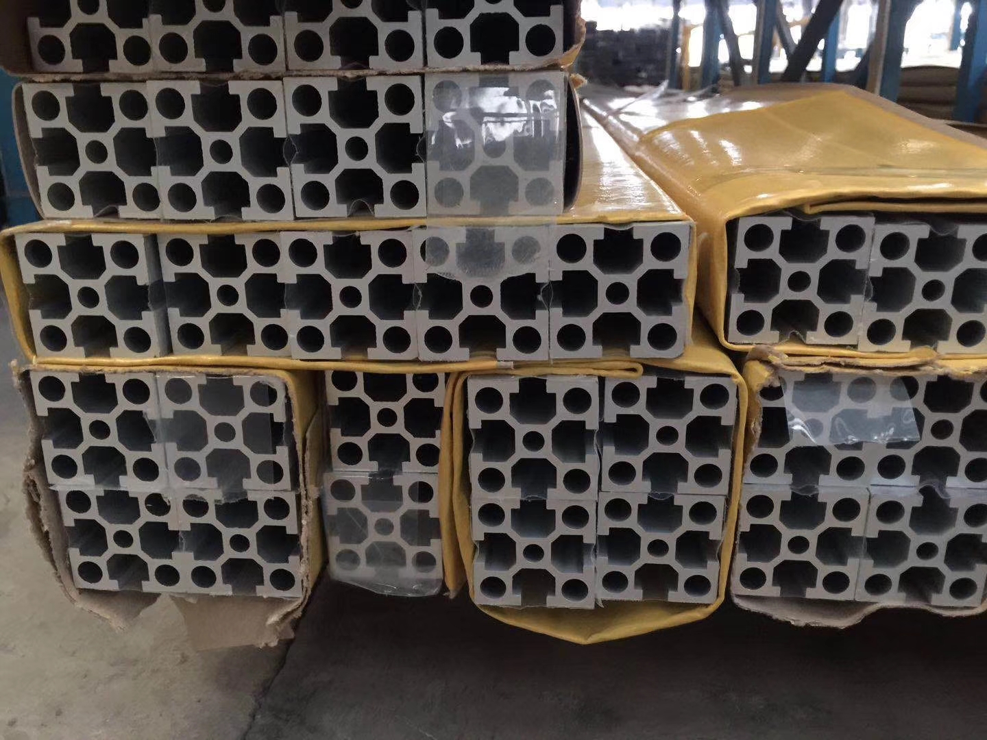 鋁型材定制開模4040支架鋁型【現貨】